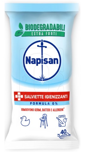 NAPISAN SALVIETTE IGIENIZZANTI 40PZ